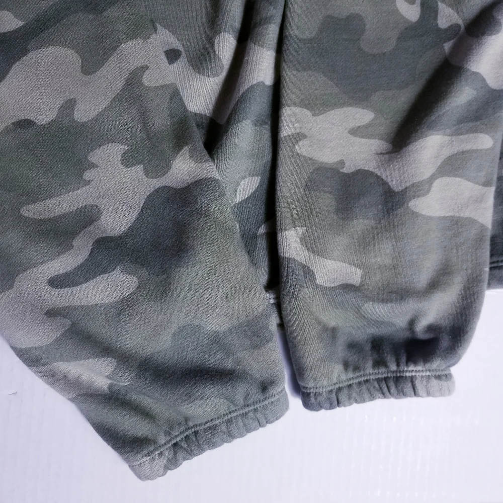 NWT OLD NAVY GIRL'S CROPPED GREEN CAMO HOODIE SIZE XL 14-16